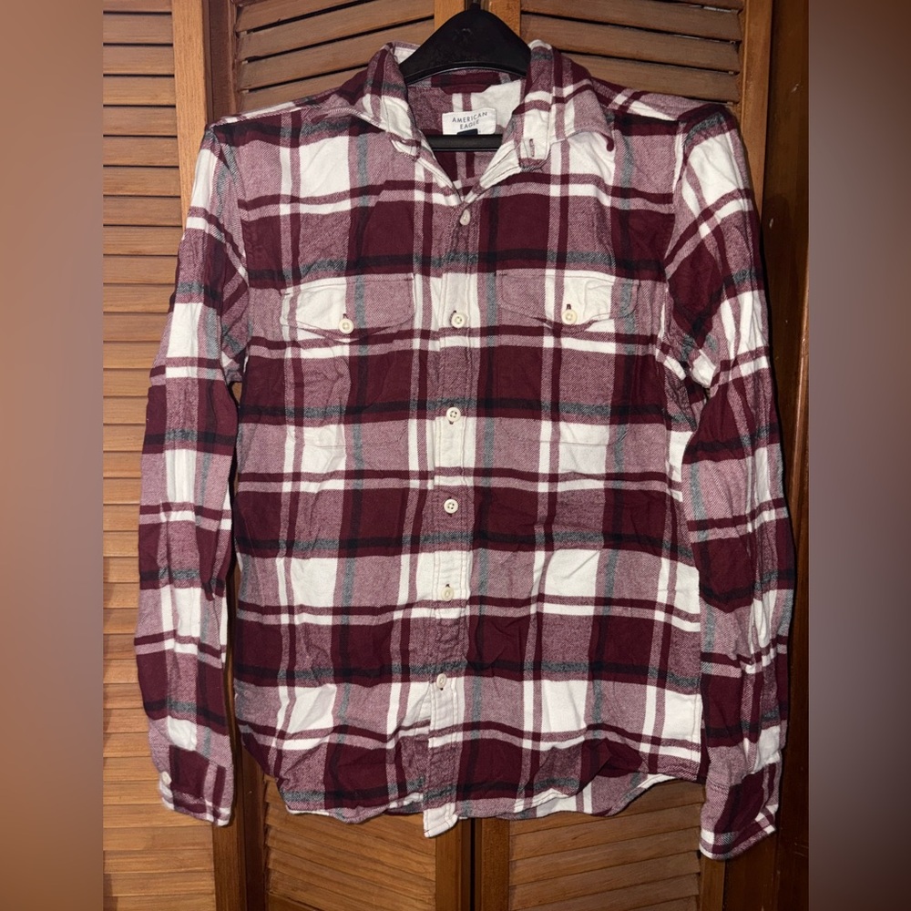 American Eagle flannel.